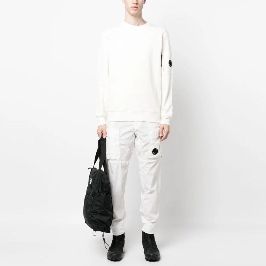 Herren C.P. Company Sweatshirts | C.P. Company - Sweatshirt Off White