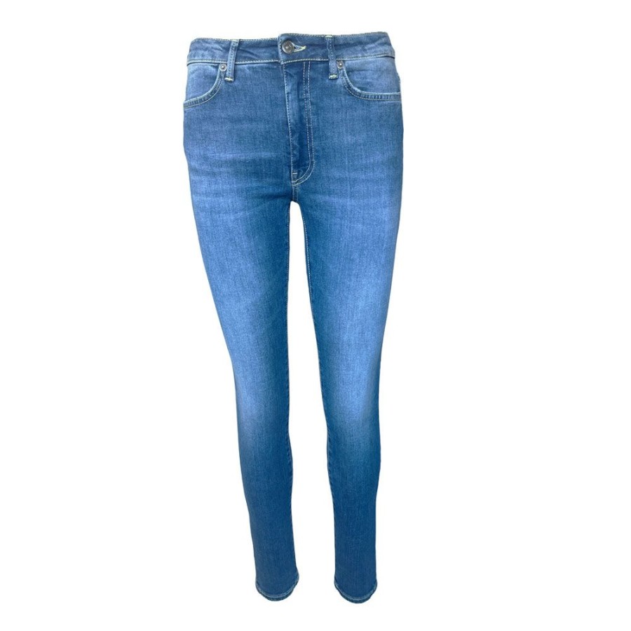 Dame Dondup Jeans | Dondup - Iris Jeans Lys Bla