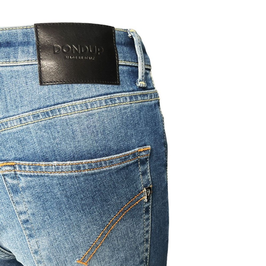 Dame Dondup Jeans | Dondup - Iris Jeans Lys Bla