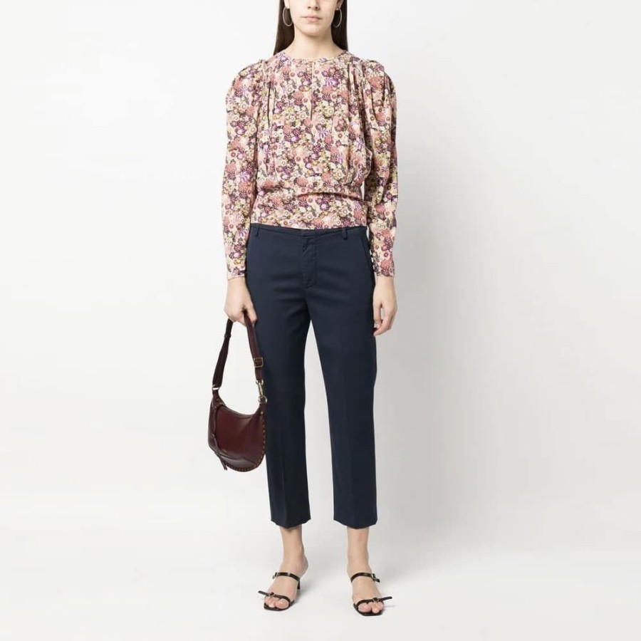 Dame Dondup Bukser | Dondup - Nima Zip Pants Navy