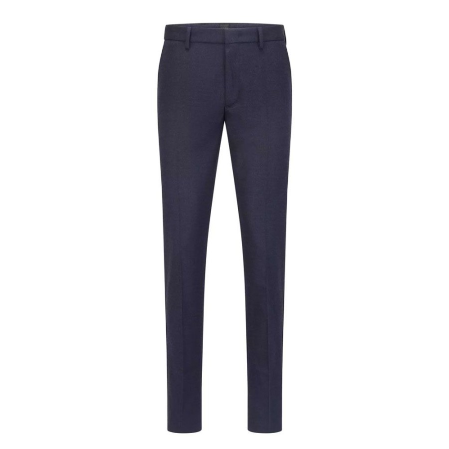 Herren HUGO Bukser | Hugo - Trousers Navy