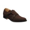 Herren Churchs Sko I Ruskind | Church'S - Chicago Monk Strap Shoes Brun