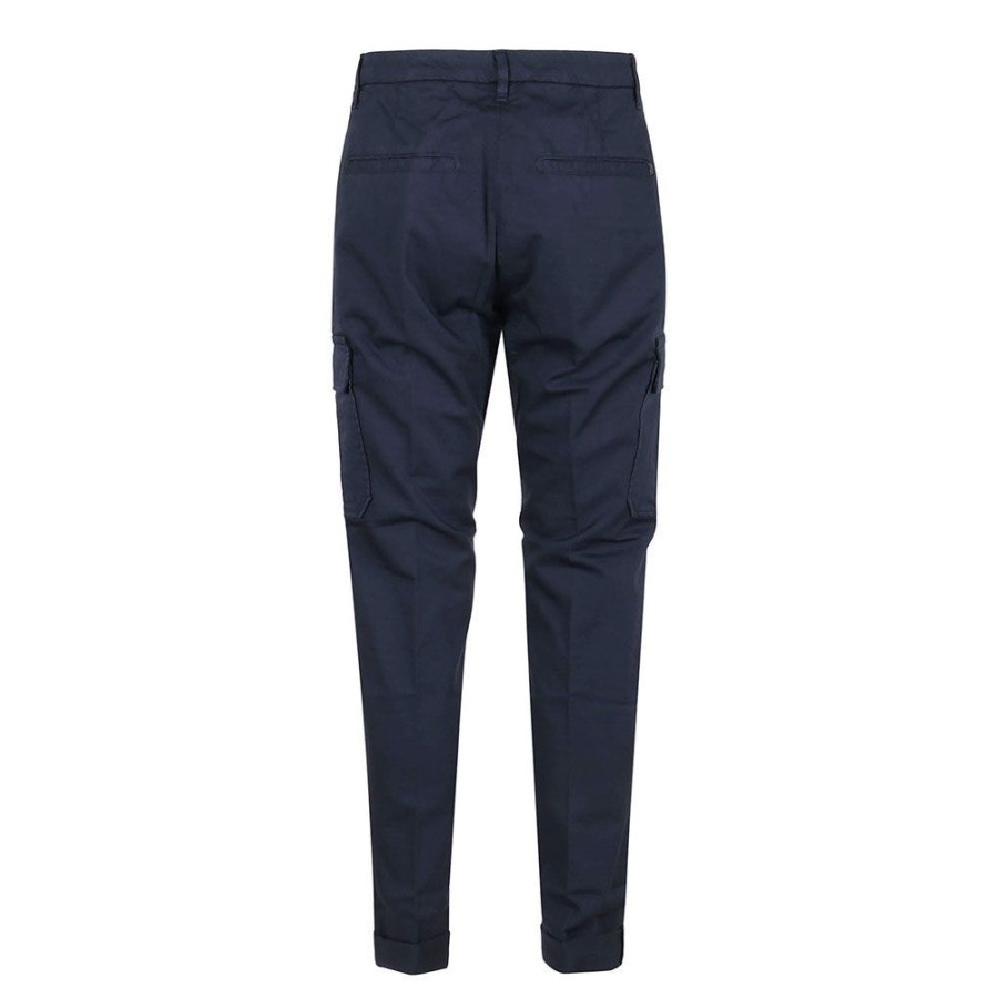 Herren Dondup MEN Bukser | Dondup - Zeno Trousers Navy