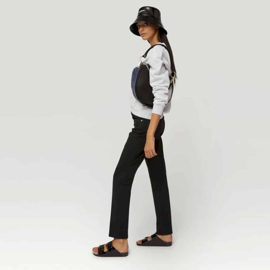 Dame Dondup Jeans | Dondup - Twisted Jeans Black