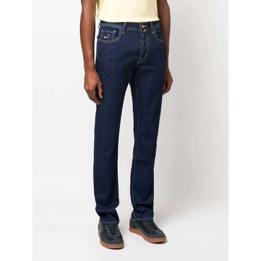 Herren Jacob Cohu00ebn MEN Jeans | Jacob Cohu00Ebn - Bard Jeans Mork Bla