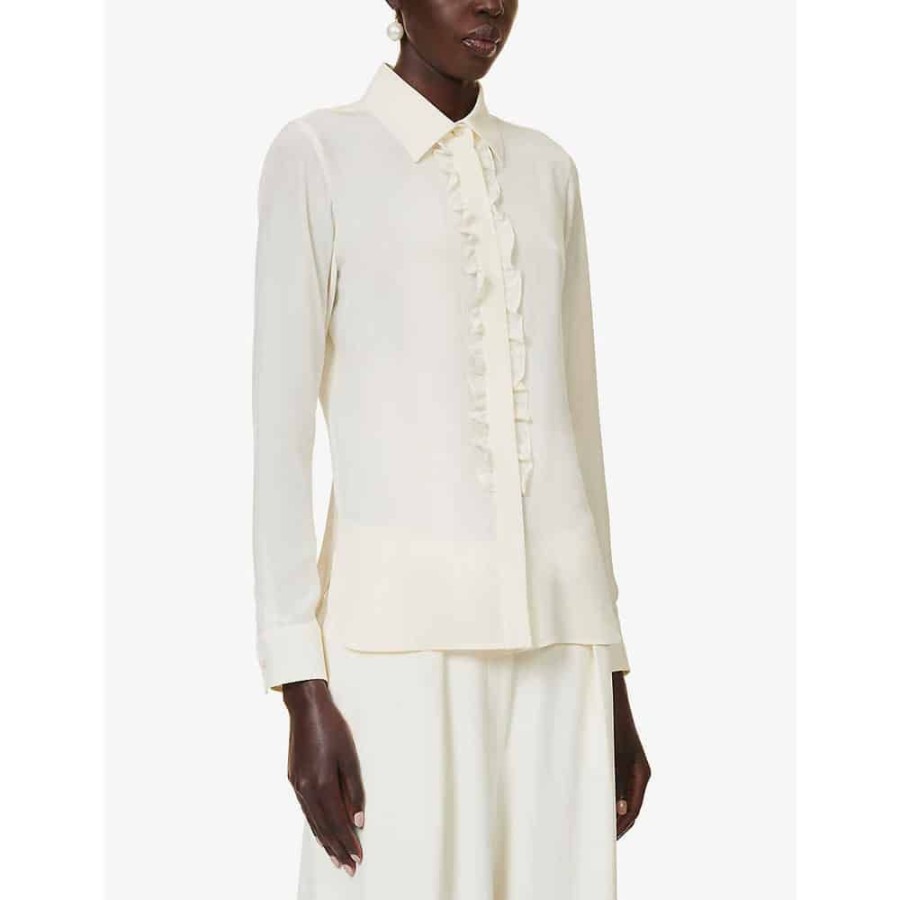 Dame MaxMara Skjorter | Max Mara - Yanina Shirt Off White