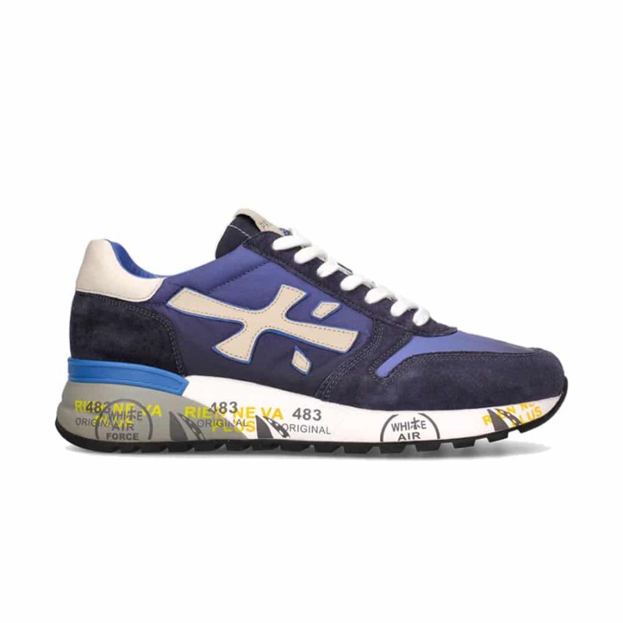 Herren Premiata Sneakers | Premiata - Mick Sneakers Bla