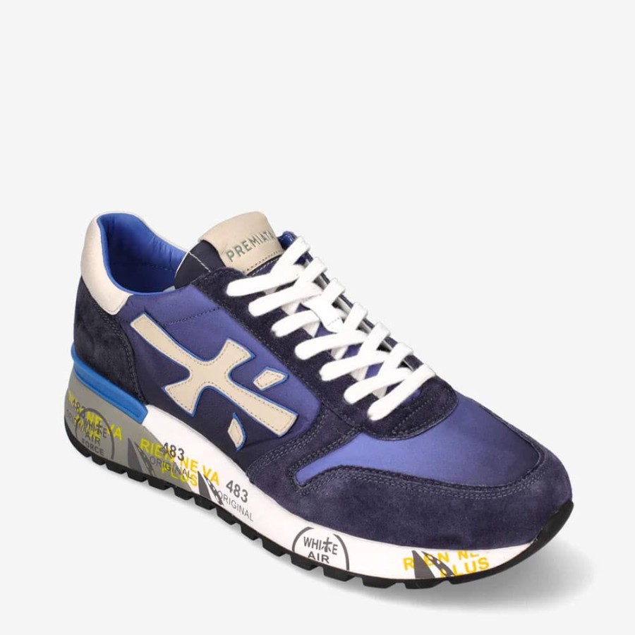 Herren Premiata Sneakers | Premiata - Mick Sneakers Bla