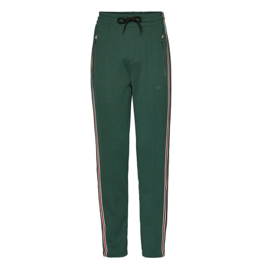 Herren HUGO Bukser | Hugo - Darst Tracksuit Pants Mork Gron