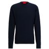 Herren HUGO Strik | Hugo - Knit Navy