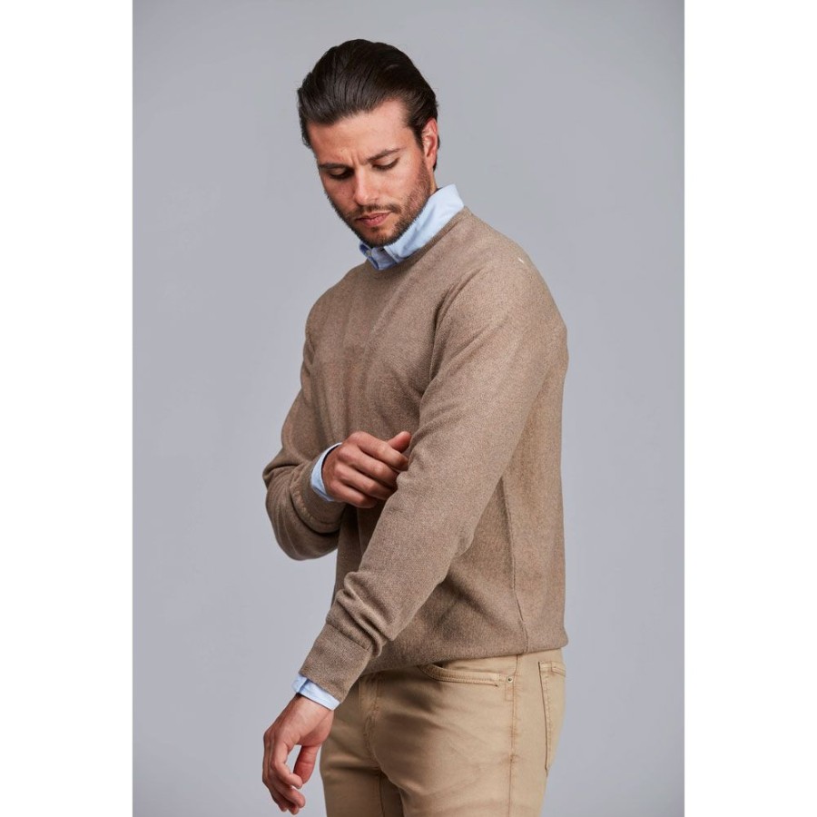 Herren Hansen&Jacob Strik | Hansen & Jacob - Knit Sand