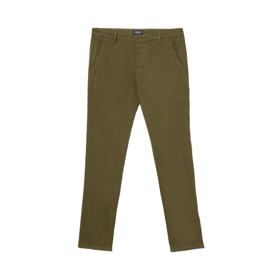 Herren Dondup MEN Bukser | Dondup - Gaubert Chinos Army