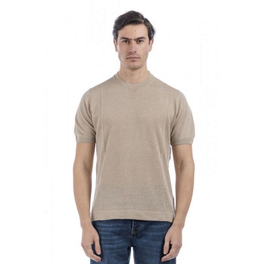 Herren Circolo T-Shirts | Circolo - T-Shirt Sand