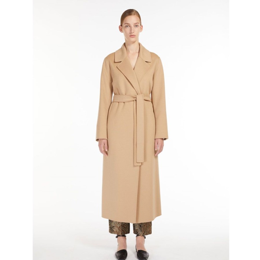 Dame S MaxMara Overtoj | S Max Mara - Lirica Frakke Sand