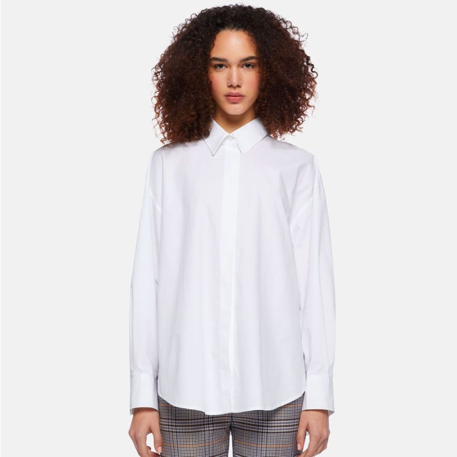 Dame Dondup Skjorter | Dondup - Shirt Hvid