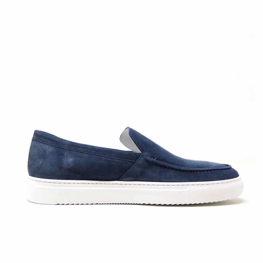 Herren Doucal's MEN Sko I Ruskind | Doucal'S - Loafers Bla