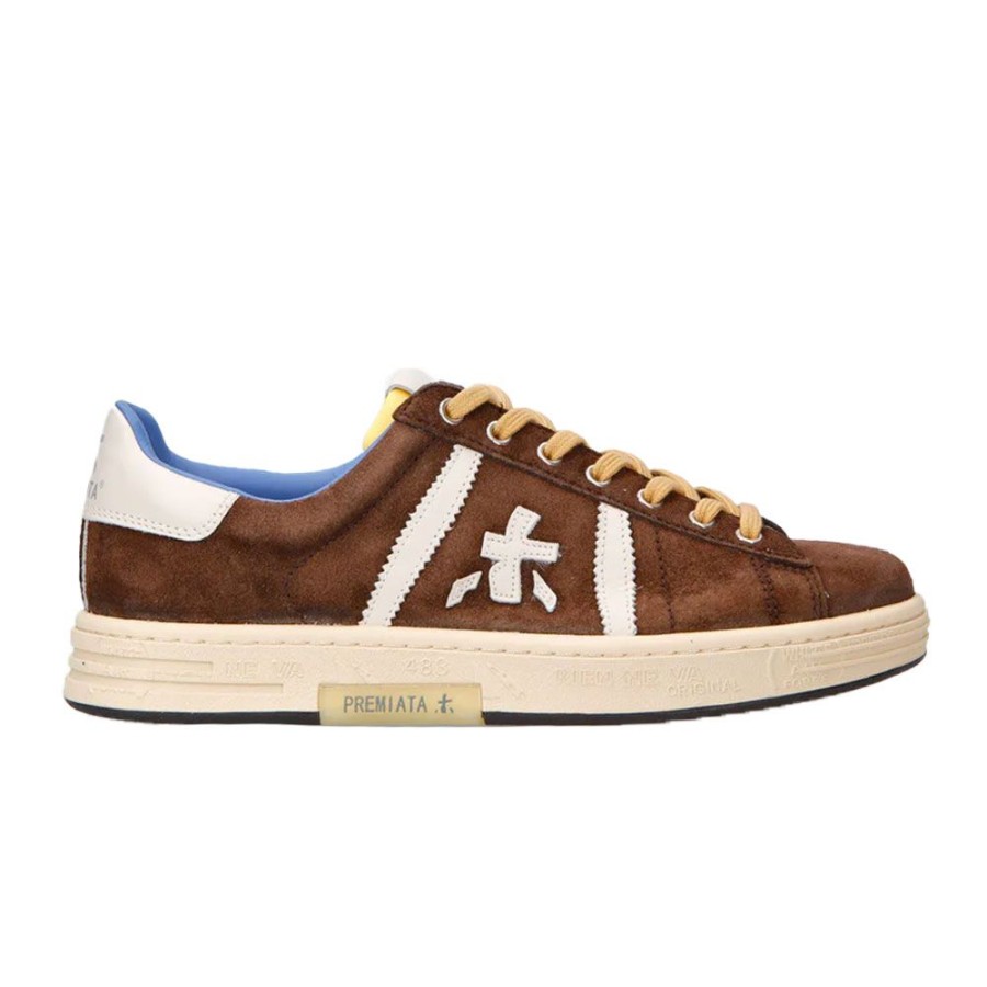 Herren Premiata Sneakers | Premiata - Russell Sneakers Brun