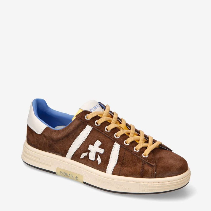 Herren Premiata Sneakers | Premiata - Russell Sneakers Brun