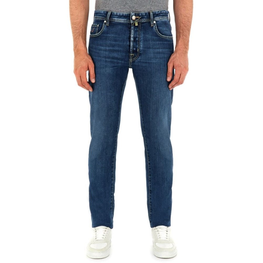 Herren Jacob Cohu00ebn MEN Jeans | Jacob Cohu00Ebn - Nick Slim Jeans Bla