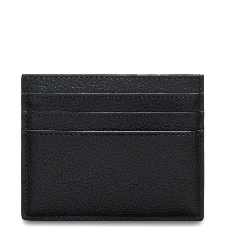 Dame Mulberry Punge | Mulberry - Zipped Credit Card Slip, Black Classic Grain