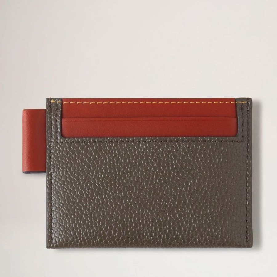 Herren Mulberry MEN Punge | Mulberry - Credit Card Slip, Mole & Cognac