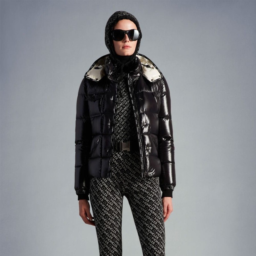 Dame MONCLER DAME Overtoj | Moncler - Flumet Jacket Sort