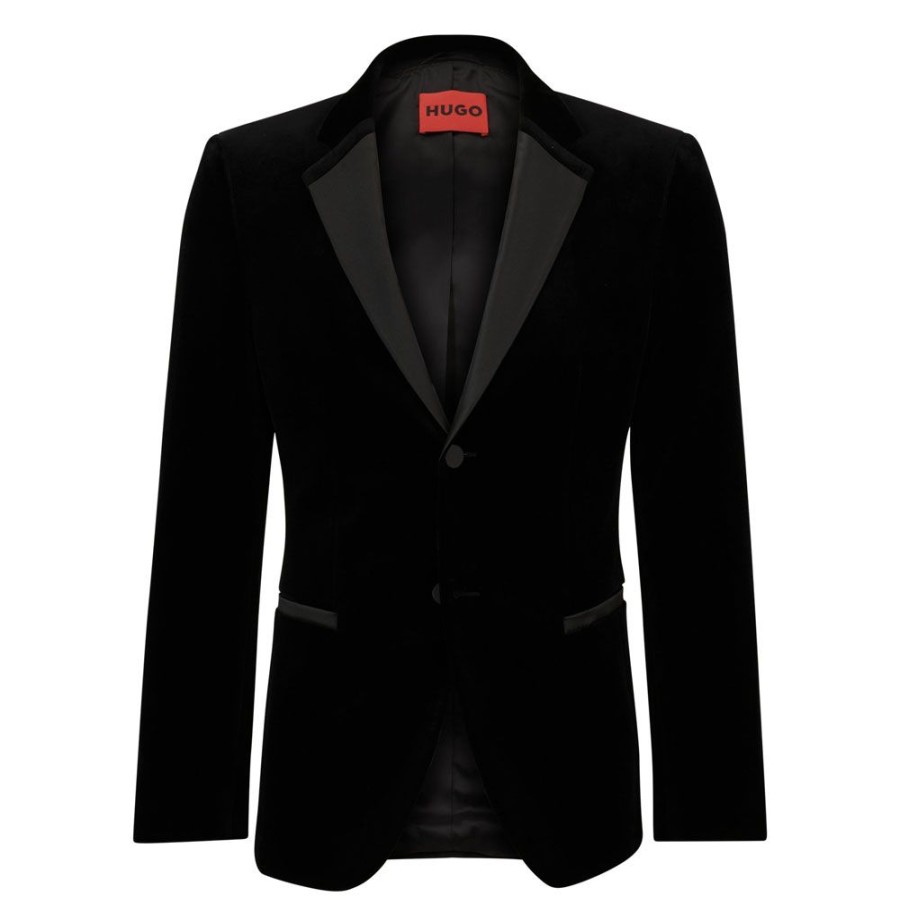 Herren HUGO Blazer | Hugo - Henry234E1 Blazer Sort