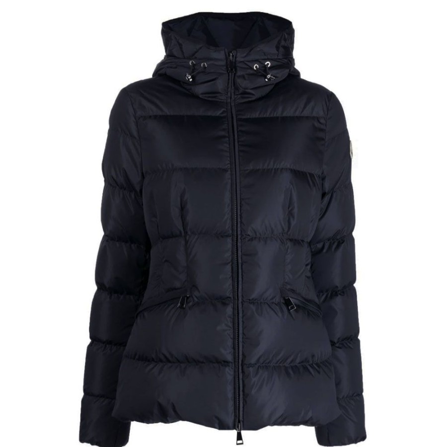 Dame MONCLER DAME Overtoj | Moncler - Avoce Jacket Navy