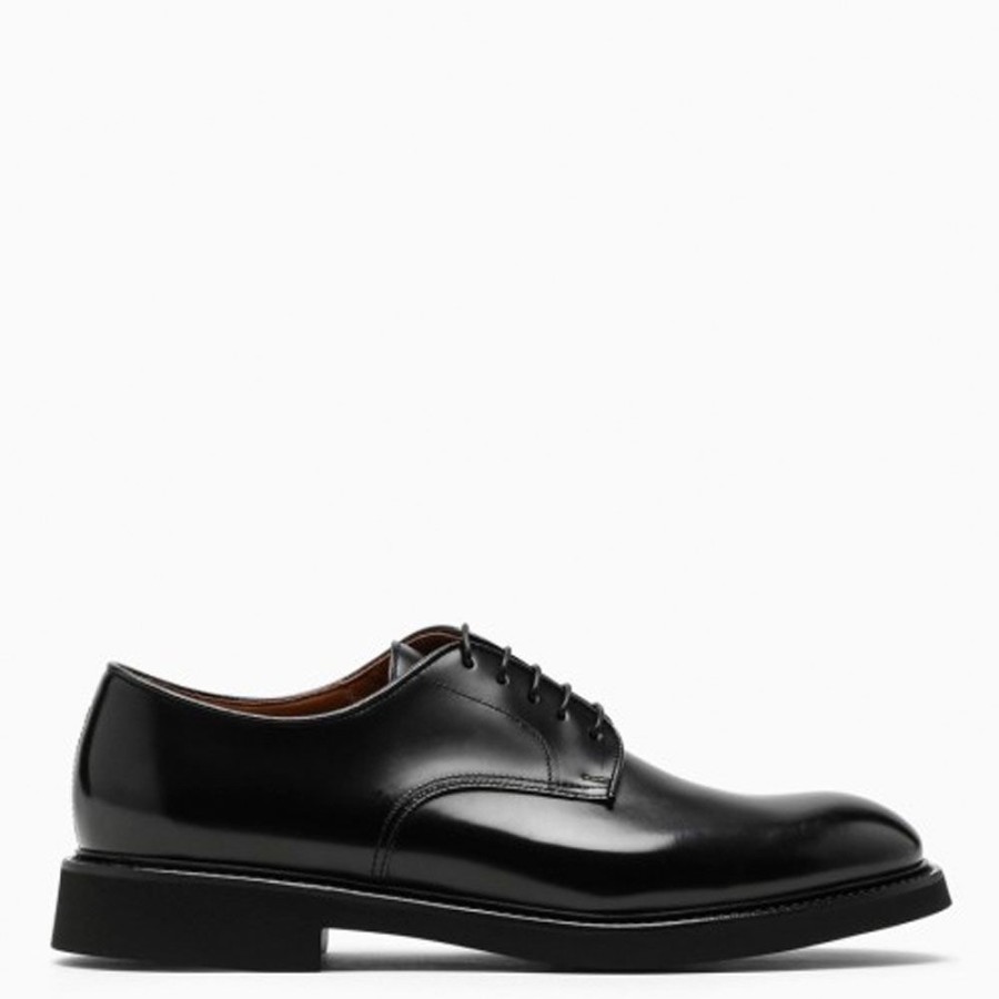 Herren Doucal's MEN Business Sko | Doucal'S - Leather Shoes Sort