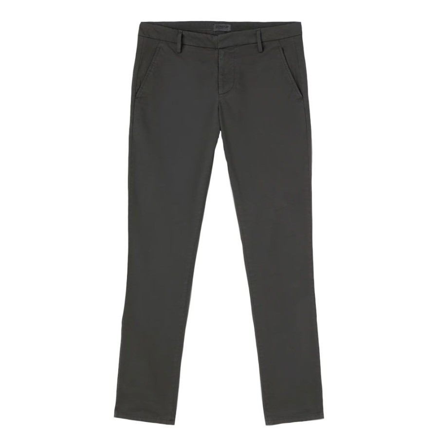 Herren Dondup MEN Bukser | Dondup - Gaubert Chinos Greyblue