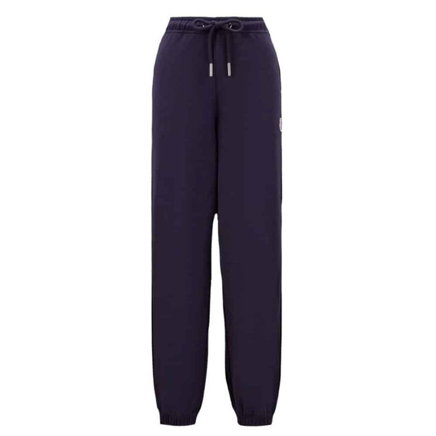 Dame MONCLER DAME Bukser | Moncler - Sweatpants Navy