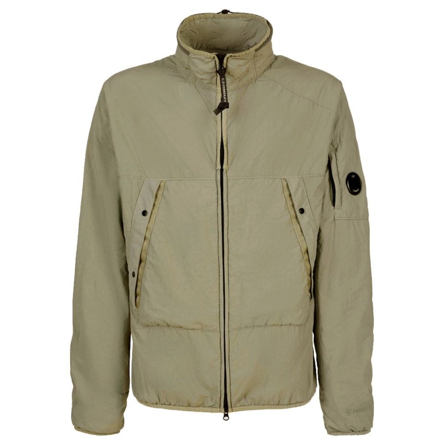 Herren C.P. Company Overtoj | C.P. Company - Jacket Khaki