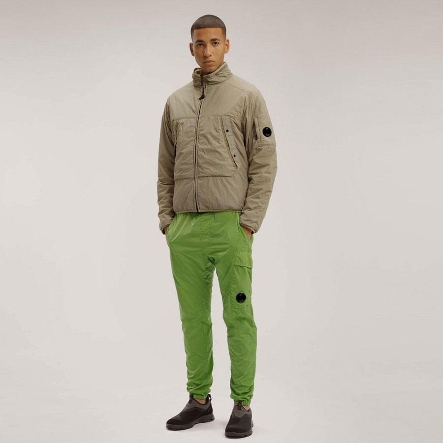 Herren C.P. Company Overtoj | C.P. Company - Jacket Khaki