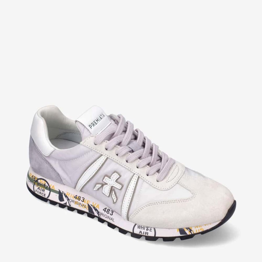 Dame Premiata Dame Sneakers | Premiata - Lucyd Sneakers Hvid