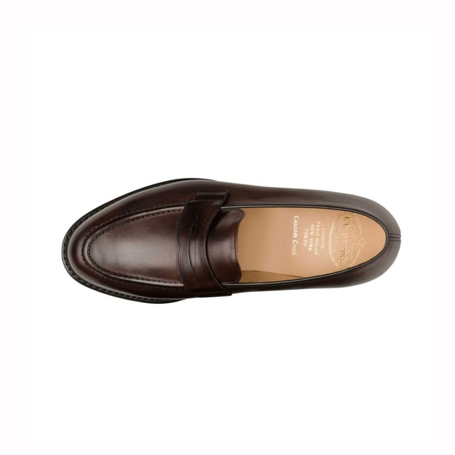 Herren Churchs Loafers | Church'S - Netton Loafers Mork Brun