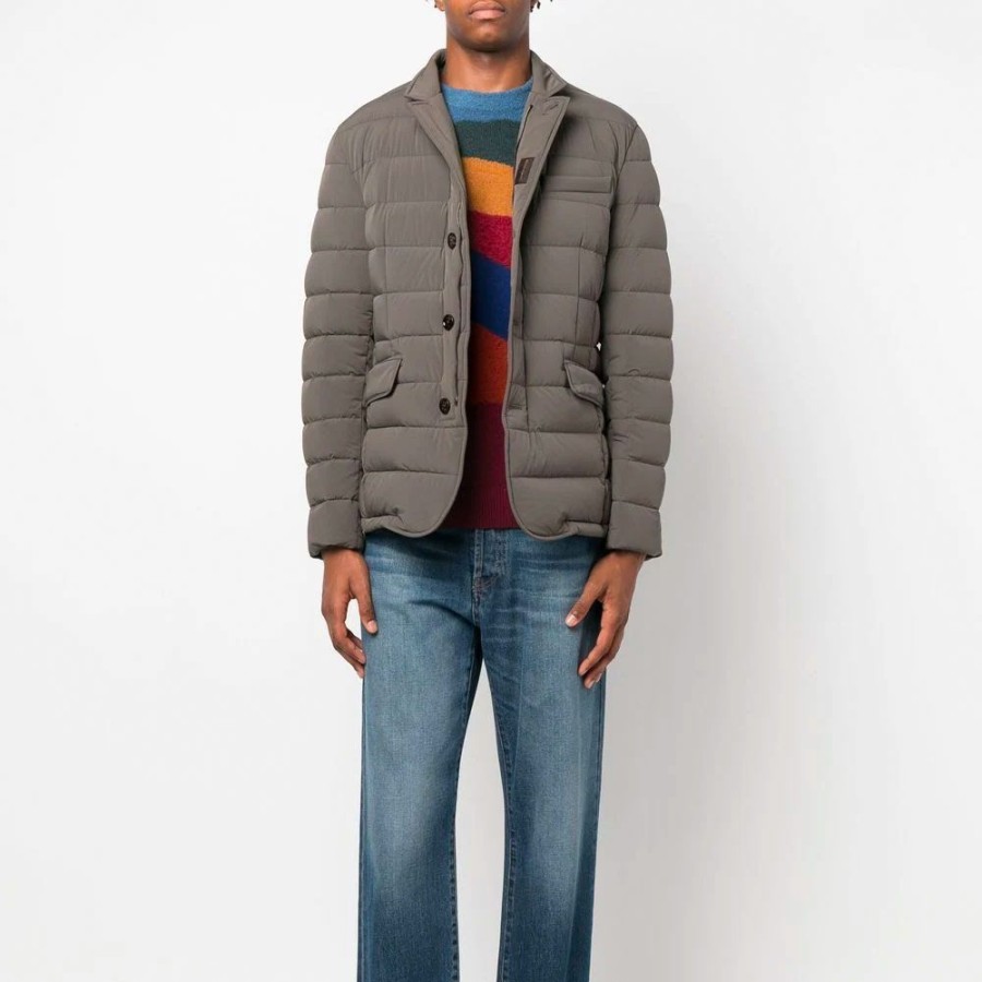 Herren MooRER Overtoj | Moorer - Zayn Down Jacket Almond