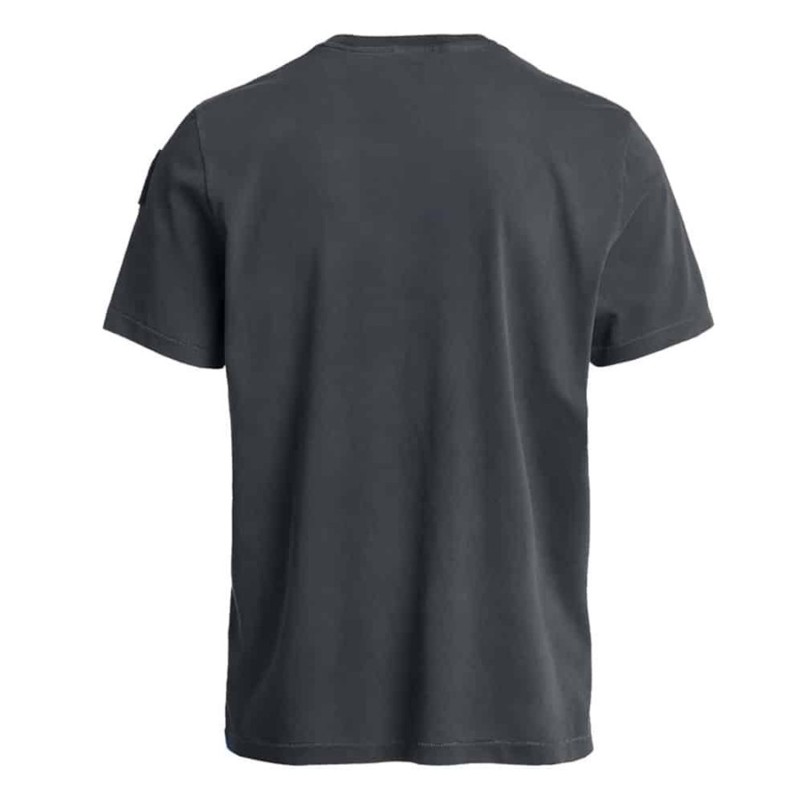 Herren Parajumpers MEN T-Shirts | Parajumpers - Basic T-Shirt Koks Gra