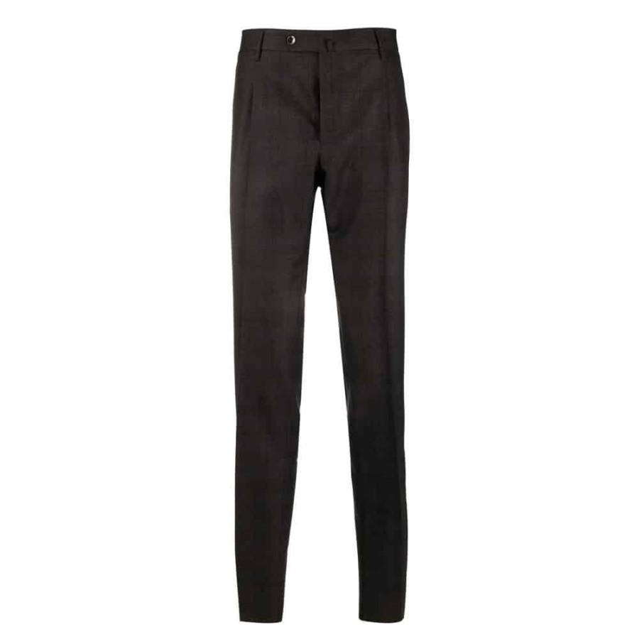 Herren PT01 Bukser | Pt Torino - Gentlemen Fit Checked Pants Ternet