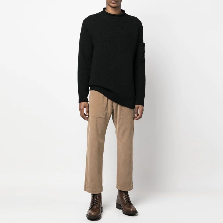 Herren C.P. Company Strik | C.P. Company - Turtleneck Knit Sort