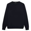 Herren Ferrante Strik | Ferrante - Pullover Knit Navy