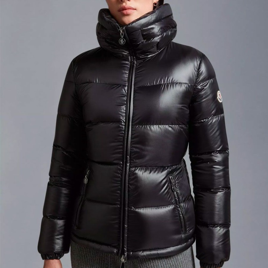 Dame MONCLER DAME Overtoj | Moncler - Douro Down Jacket Sort