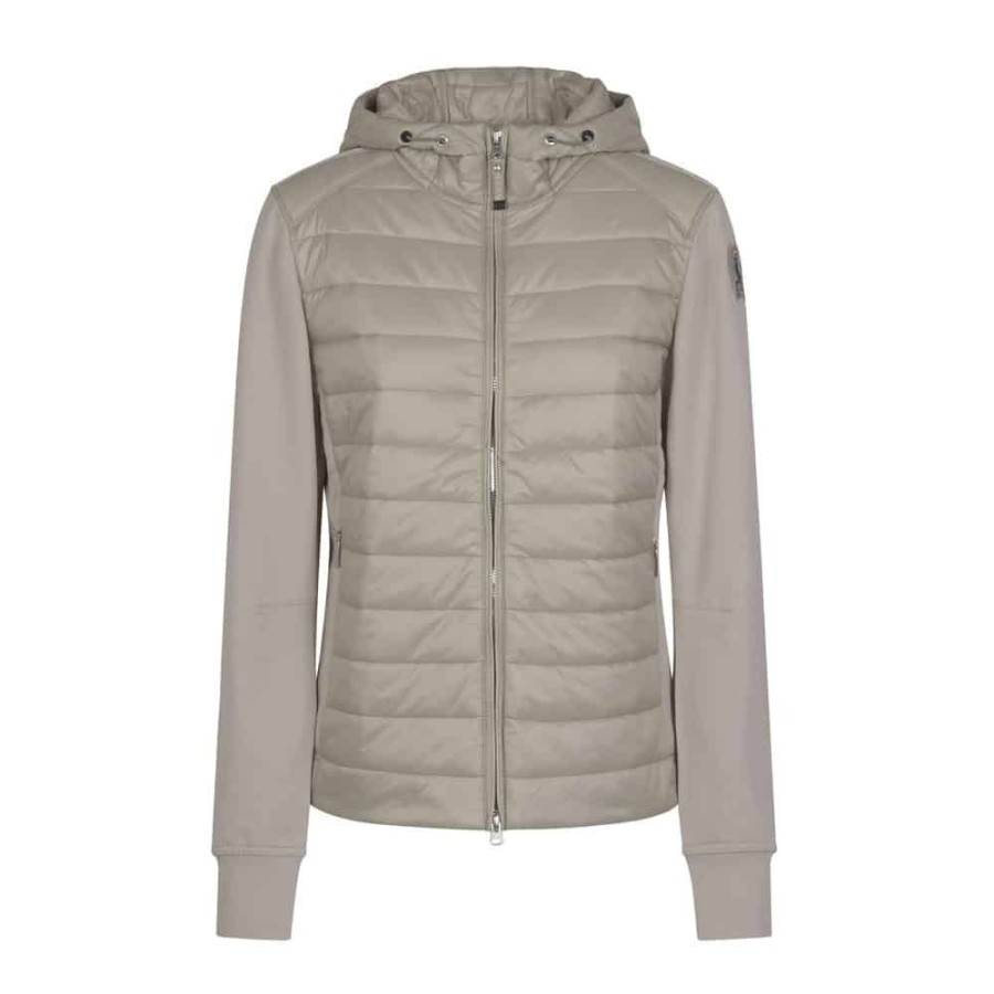 Dame Parajumpers Overtoj | Parajumpers - Adria Sweat Jacket Cement