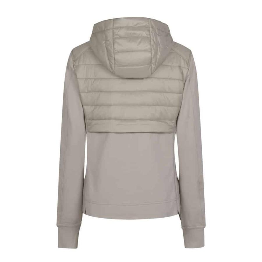 Dame Parajumpers Overtoj | Parajumpers - Adria Sweat Jacket Cement