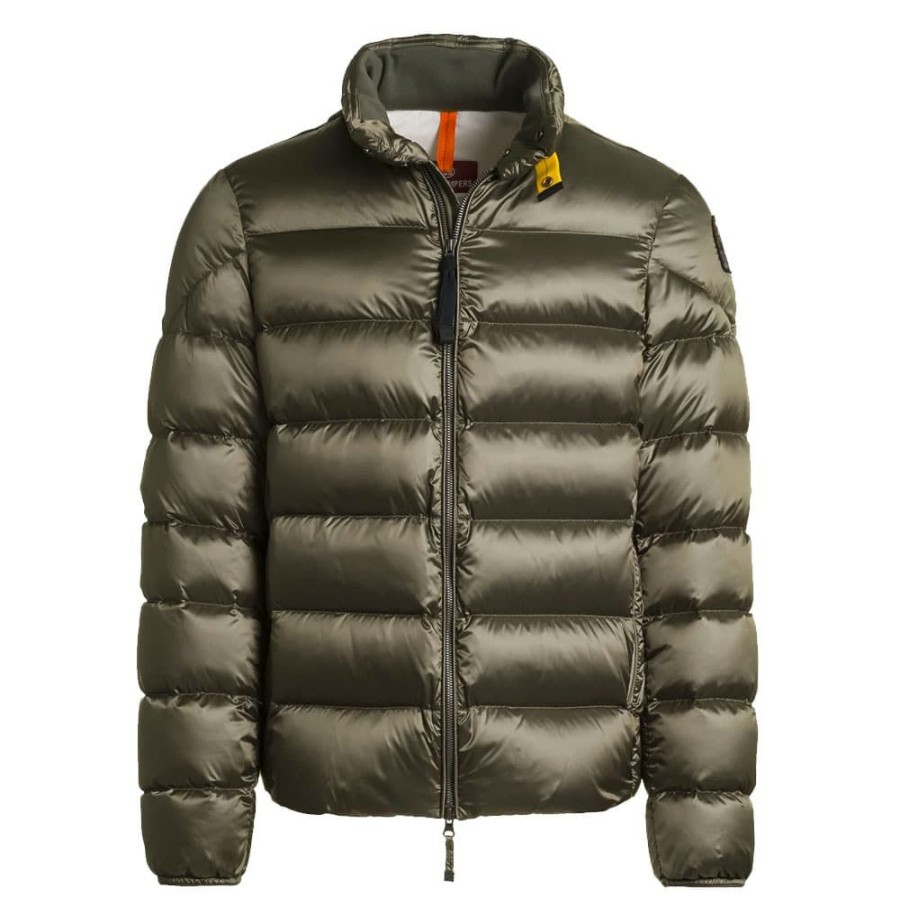 Herren Parajumpers MEN Overtoj | Parajumpers - Dillon Puffer Jacket Oliven