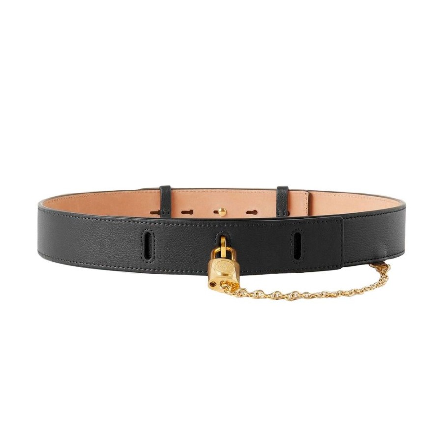 Dame Mulberry Baelter | Mulberry - Billie Belt, Black