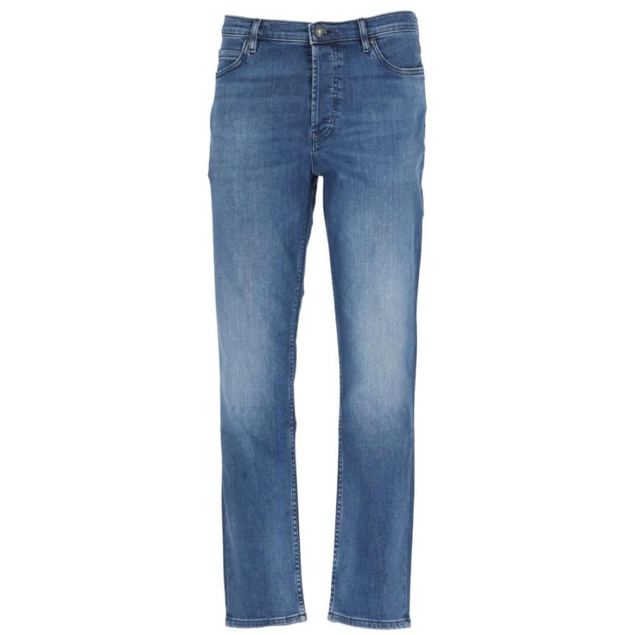 Herren HUGO Jeans | Hugo - 634 Cropped Jeans Denim