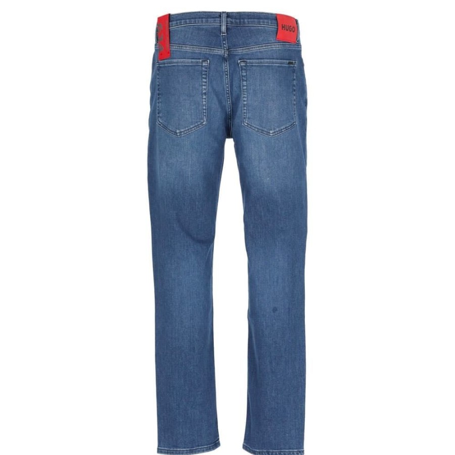 Herren HUGO Jeans | Hugo - 634 Cropped Jeans Denim