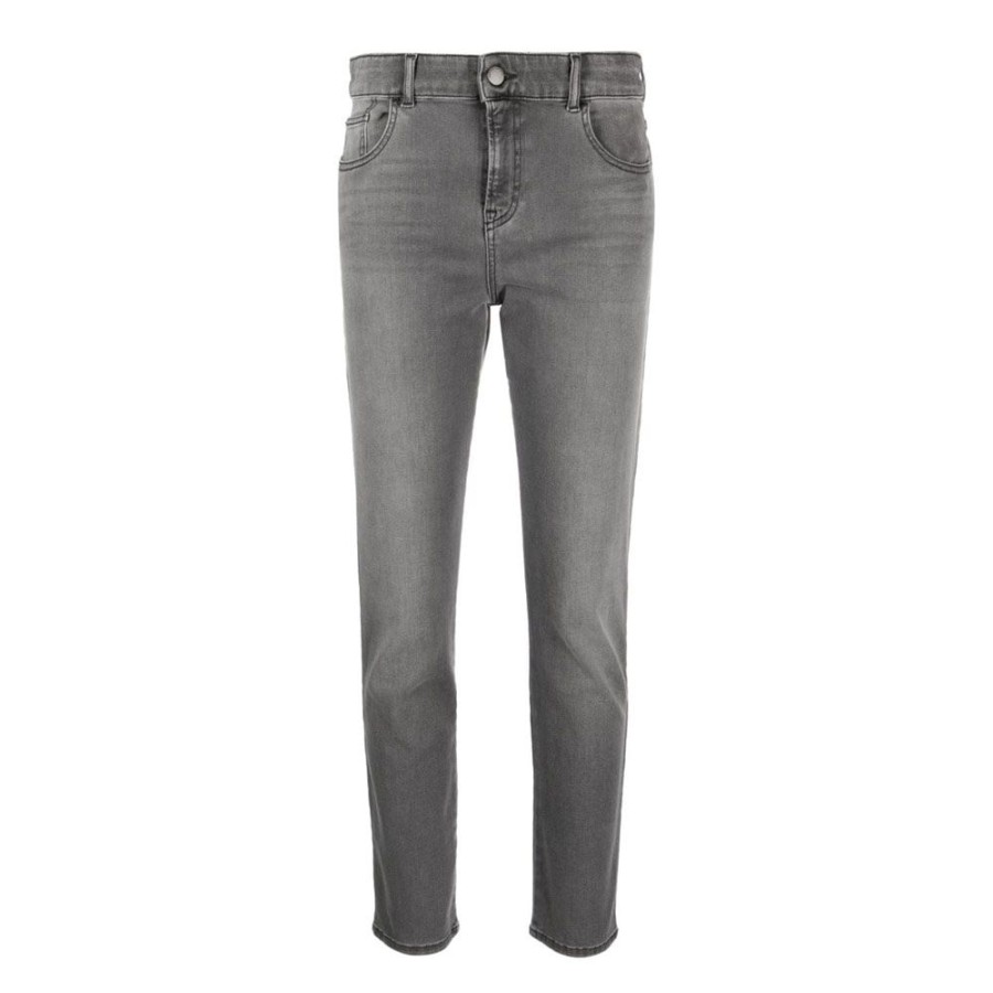 Dame Emporio Armani Dame Jeans | Emporio Armani - J36 Jeans Gra