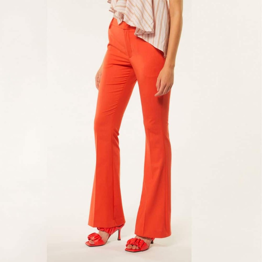 Dame Dondup Bukser | Dondup - Lexi Trousers Orange