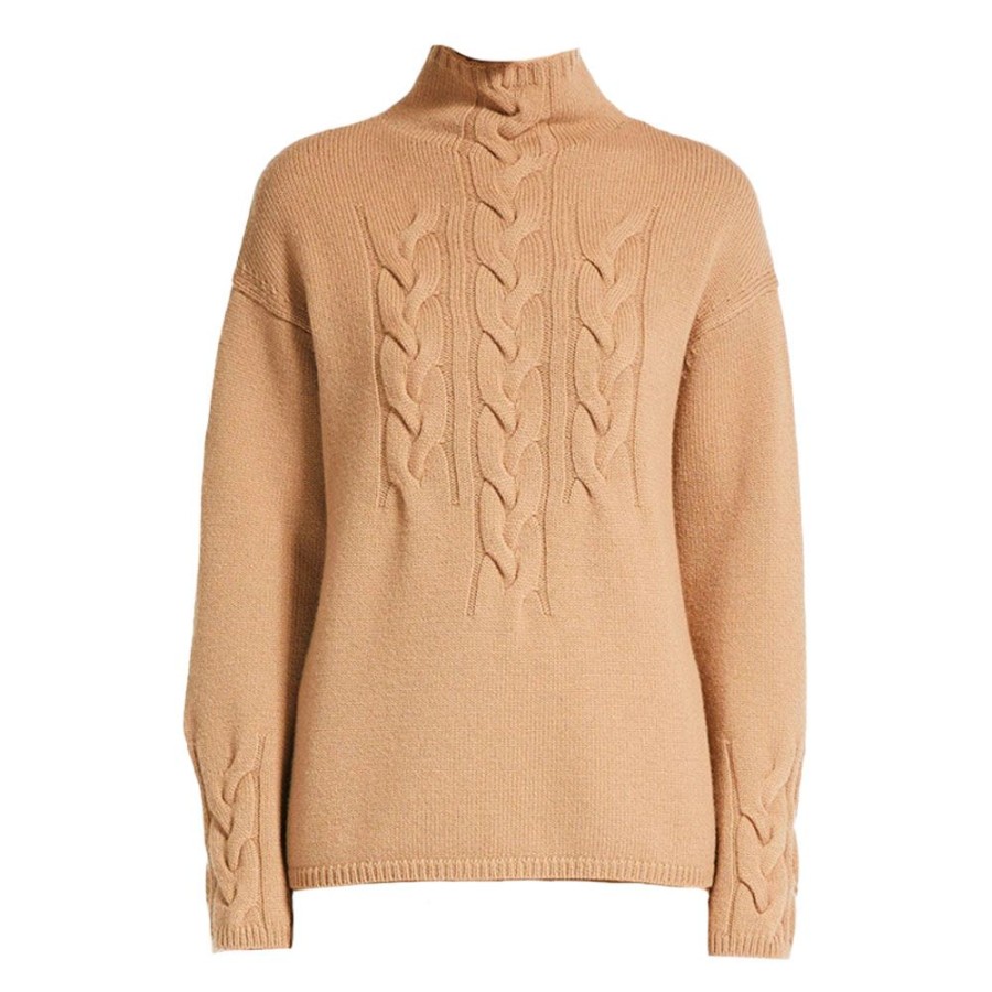 Dame S MaxMara Strik | S Maxmara - Kristin Knit Camel